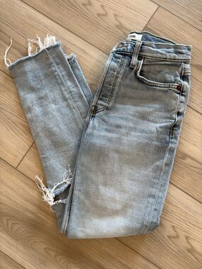 Re/Done 90’s High Rise Ankle Crop Jeans